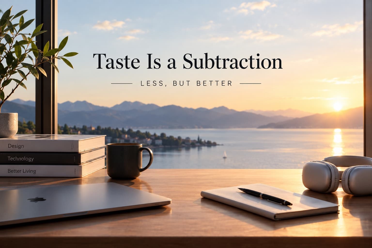 Taste Is a Form of Subtraction